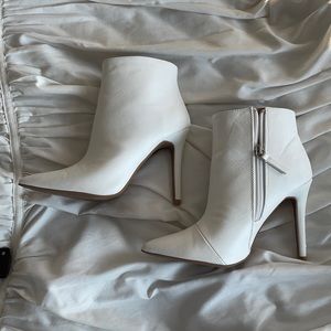 White booties